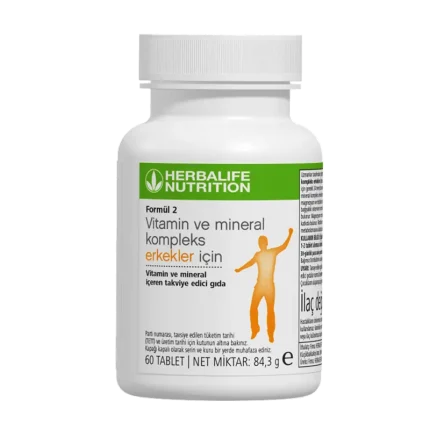 F2 Vitamin ve Mineral Erkek İçin 60 Tablet