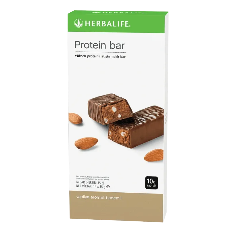 Protein Bar Vanilya Aromalı Bademli 14’lü Protein Bar Vanilya Aromalı Bademli 14’lü