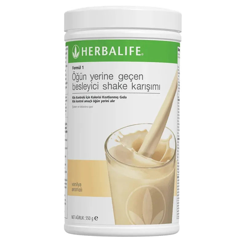 Formül 1 Vanilya Aromalı Shake Karışımı