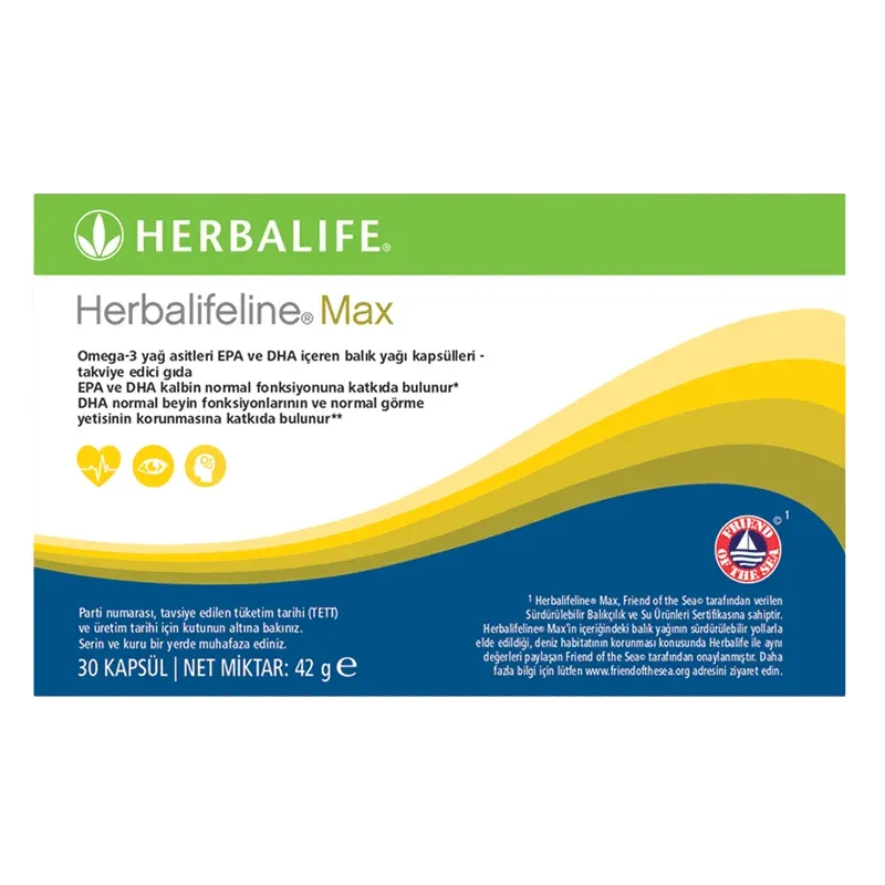 Herbalife Line Max(Omg) 30 Kapsül Herbalife Line Max(Omg) 30 Kapsül