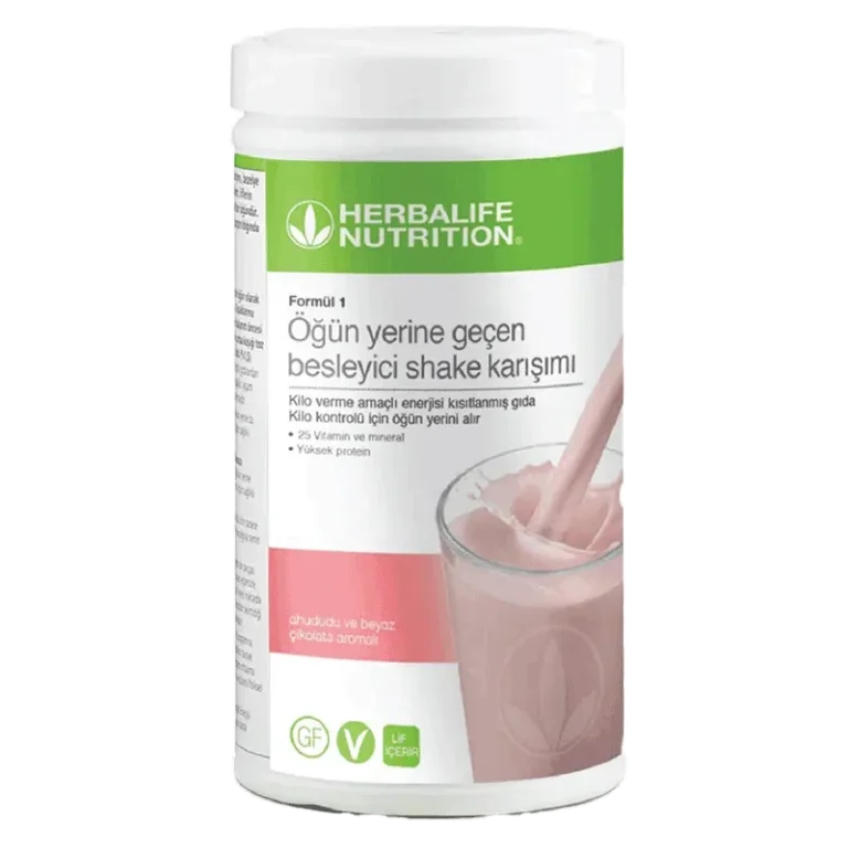 Formül 1 Ahududu ve Bayaz Çikolatalı Shake