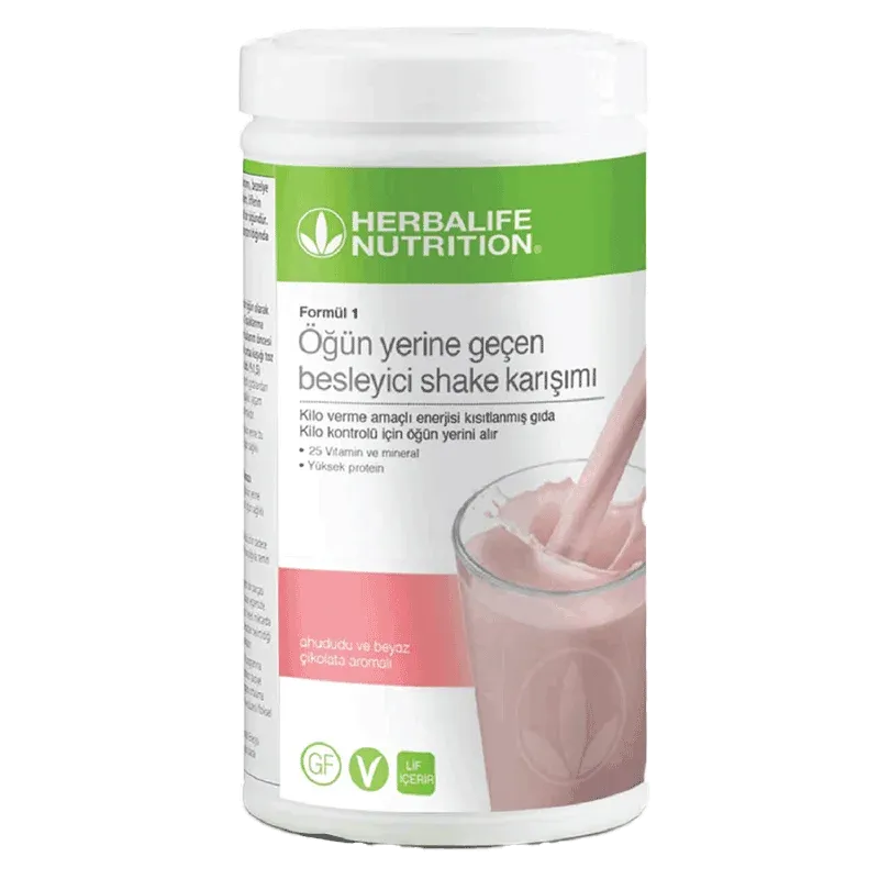 Formül 1 Ahududu ve Bayaz Çikolatalı Shake Formül 1 Ahududu ve Bayaz Çikolatalı Shake