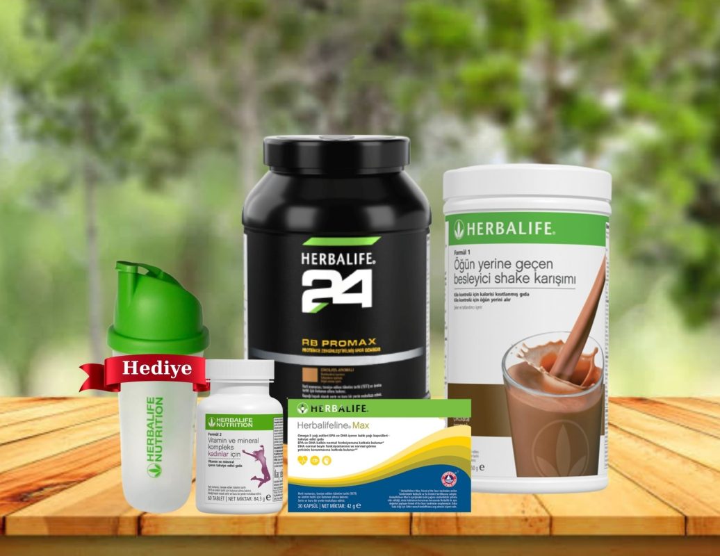 Herbalife Yukarı Kilo Kontrol Kararlı Set (Kadın)