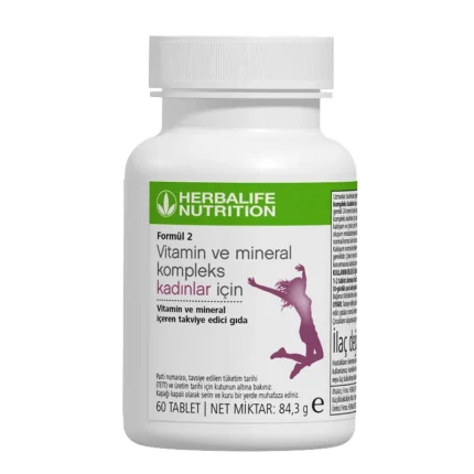 F2 Vitamin ve Mineral Kadınlar için 60 Tablet